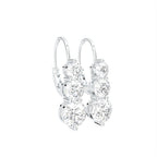 18K Diamond Drop Earrings — 3D VIEW