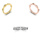 18K Bespoke Diamond Ring — 3 COLOR