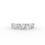 18K Eternity Trillion Diamond Ring — TOP