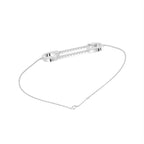 18K Gold Round Diamond Bracelet — 3D VIEW
