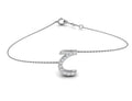 18K Arabic Alphabet Diamond Bracelet — TOP