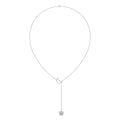 18K Cascading Drop Diamond Choker Necklace — TOP