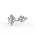 18K Bespoke Kite Bezel Diamond Ring — TOP