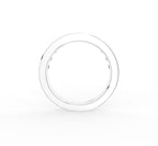 18K Eternity Round Diamond Ring — FRONT