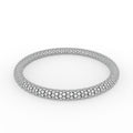 18K Round Diamond Pave Bracelet — TOP