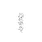18K Eternity Multi-Shape Diamond Ring — SIDE
