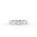 vimg:FJ6072|vimg:FJ6073|18K Eternity Pear Diamond Ring — TOP