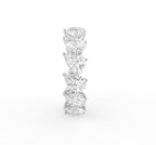 18K Pear Eternity Diamond Ring — SIDE