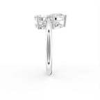 18K Bespoke Diamond Ring — SIDE