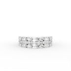 18K Half Eternity Diamond Ring — TOP