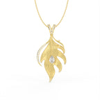 Sterling Silver Diamond Pendant — TOP