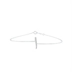 18K Arabic Alphabet Diamond Bracelet — TOP