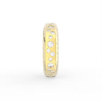 Sterling Silver Diamond Ring — 3D / RIGHT