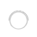 18K Eternity Diamond Ring — FRONT