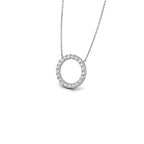 18K Bespoke Diamond Pendant — 3D VIEW