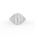 18K Bespoke Diamond Ring — TOP