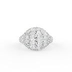 18K Bespoke Diamond Ring — TOP