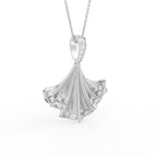 Sterling Silver Diamond Pendant — IMAGE URL