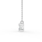 18K Solitaire Diamond Pendant — RIGHT