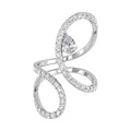 18K Bespoke Diamond Ring — TOP