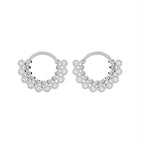 18K Bespoke Diamond Earrings — BACK