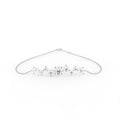 14K Gold Round Diamond Bracelet — TOP