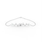 14K Gold Round Diamond Bracelet — TOP