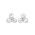 14K Pear Diamond Earrings — TOP