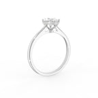 18K Solitaire Diamond Engagement Ring — 3D VIEW