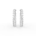 vimg:FJ6125|vimg:FJ6583|18K White Gold Marquise Diamond Hoop Earrings — TOP