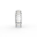 18K Baguette Diamond Piercing Earrings — TOP