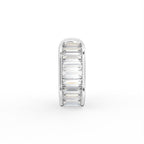 18K Baguette Diamond Piercing Earrings — TOP