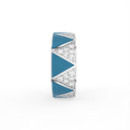 Sterling Silver Diamond Ring — 3D / RIGHT