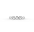 18K Eternity Bezel Diamond Ring — TOP