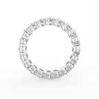 vimg:FJ3287|vimg:FJ3860|vimg:FJ3861|vimg:FJ3911|vimg:FJ3912|14K White Gold Full Eternity Pear Diamond Ring — FRONT