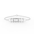 18K Diamond Bar Bracelet — TOP