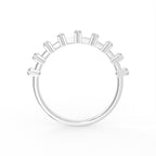 vimg:FJ2994|vimg:FJ3006|18K Baguette Diamond Eternity Ring — FRONT