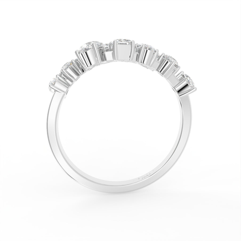 18K Bespoke Diamond Ring — FRONT
