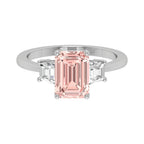 vimg:FJ2421|18K Trilogy Radiant Diamond Ring — TOP