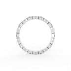 18K Full Eternity Marquise Diamond Ring — FRONT