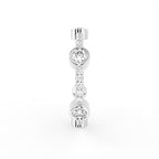 vimg:FJ3003|vimg:FJ3004|vimg:FJ3063|18K Round Diamond Eternity Ring — SIDE