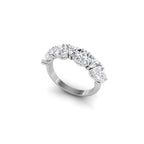 18K Eternity Trillion Diamond Ring — 3D VIEW