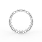 vimg:FJ4094|vimg:FJ4095|vimg:FJ4096|vimg:FJ3872|vimg:FJ3873|vimg:FJ3874|vimg:FJ4092|14K White Gold Full Eternity Oval Diamond Ring — FRONT