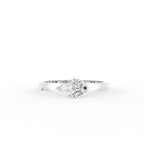 vimg:FJ6944|vimg:FJ6945|18K Bespoke Marquise Diamond Ring — TOP
