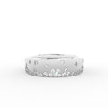 vimg:FJ6630|vimg:FJ6626|18K Round Diamond Band Ring — TOP