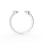 18K Bespoke Diamond Ring — FRONT