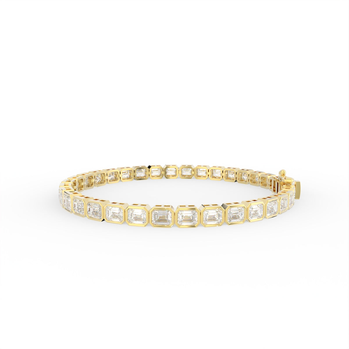 Sterling Silver Diamond Bracelet — TOP