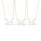 vimg:FJ6915|vimg:FJ6926|18K Constellation Round Diamond Pendant — 3 COLOR