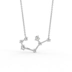vimg:FJ6931|vimg:FJ7077|vimg:FJ2457|vimg:FJ4524|18K Constellation Round Diamond Pendant — BACK