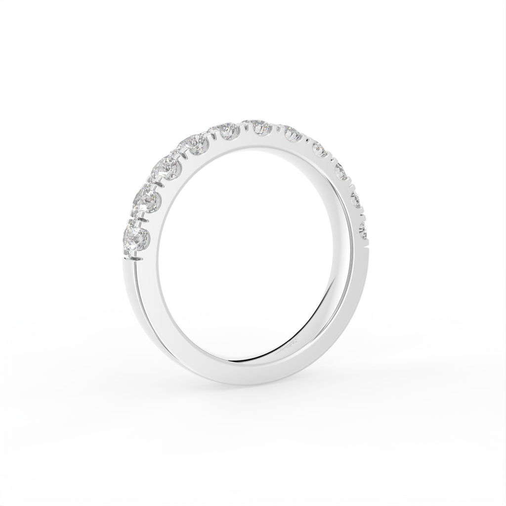 18K Bespoke Baguette Diamond Ring — 3D VIEW